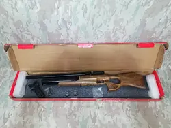 تفنگ پی سی پی كرال سوپر جامبو در حد پلمپ عین اکبند با تمام لوازم فابریک همراه