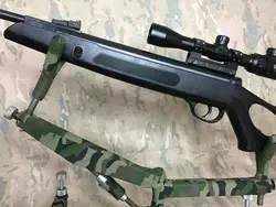 تفنگ بادی هاتسان ۱۱۰۰ با دوربین