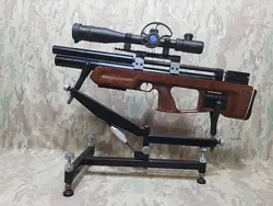 تفنگ پی سی پی کالیبرگان کریکت استاندارد در حد نو مکانیزم فنی سالم به همراه دوربین
