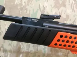 تفنگ بادی مارشال المپیوس اورنج همراه دوربین بی اس اِی و كیف حمل در حد نو