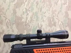 تفنگ بادی مارشال المپیوس اورنج همراه دوربین بی اس اِی و كیف حمل در حد نو