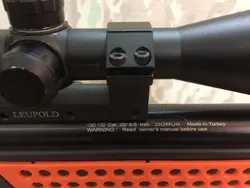 تفنگ بادی مارشال المپیوس اورنج همراه دوربین بی اس اِی و كیف حمل در حد نو