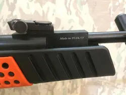 تفنگ بادی مارشال المپیوس اورنج همراه دوربین بی اس اِی و كیف حمل در حد نو