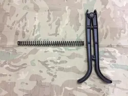 تفنگ بادی ماكسیموس مد 008 قنداق تامب هول در حد نو همراه دوربین زوم دار نوركونیا ، كيف حمل و پايه تفنگ و فنر اضافه فابريك