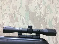 تفنگ بادی گامو شادو ١٠٠٠ مكانيزم فنی در حد آكبند دست دوم تميز همراه دوربين روسي بايگيش و كيف حمل فابريك گامو