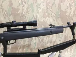 تفنگ بادی گامو شادو ١٠٠٠ گپ فلزی با دوربین بوشنل و كیف حمل دست دوم سالم