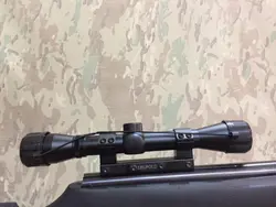 تفنگ بادی گامو شادو ١٠٠٠ گپ فلزی با دوربین بوشنل و كیف حمل دست دوم سالم