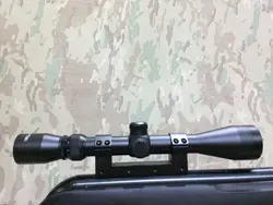 تفنگ بادی گامو شادو ١٠٠٠ در حد نو همراه دوربين زوم دار و كيف حمل فابريك گامو