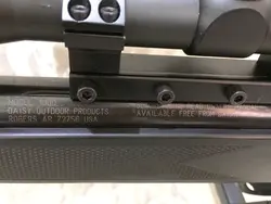 تفنگ بادی وینچستر مدل ١٠٠٠ همراه دوربین روسی بایگیش با کیف حمل در حد آكبند