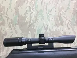 تفنگ بادی گامو شادو ١٠٠٠ گپ فلزی دست دوم سالم همراه كيف حمل و دوربين سنتر پوينت