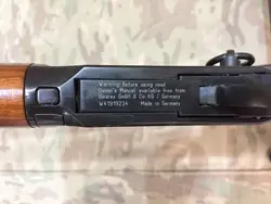 تفنگ گازي والتر لور اكشن در حد پلمپ نوعه نوعه نو عین اکبند