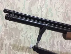 تفنگ پی سی پی كرال پانچر سوپر مگا لوله شرود ( سلاح بی صدا ) در حد پلمپ عین اکبند