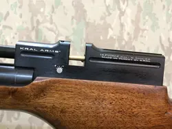 تفنگ پي سي پي كرال پانچر بريكر همراه صداخفه كن فابريك دست دوم سالم