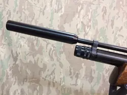 تفنگ پي سي پي كرال پانچر بريكر همراه صداخفه كن فابريك دست دوم سالم