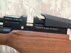 تفنگ پي سي پي كرال پانچر بريكر سفارشي 60 ژول همراه سايلنسر فابريك در حد پلمپ