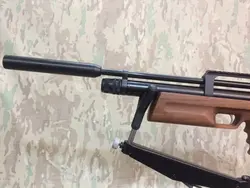 تفنگ پي سي پي كرال پانچر بريكر سفارشي 60 ژول همراه سايلنسر فابريك در حد پلمپ