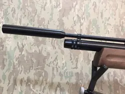 تفنگ پی سی پی كرال پانچر بریكر رگولاتور دار همراه صدا خفه كن فابريك كرال در حد پلمپ نوعه نو