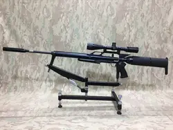 تفنگ پی سی پی گان پاور استورم آمریکایی با دوربین خفه کن هارد کیس در حد نوعه نو