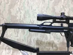 تفنگ پی سی پی گان پاور استورم آمریکایی با دوربین خفه کن هارد کیس در حد نوعه نو