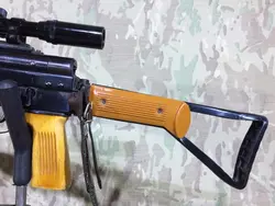 تفنگ بادی طرح کلاشینکف فنی کاملا سالم