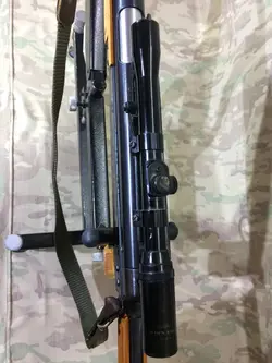 تفنگ بادی طرح کلاشینکف فنی کاملا سالم