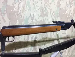 تفنگ بادی دیانا 35 آرم حک دیانا کالیبر 4.5 در حد نو