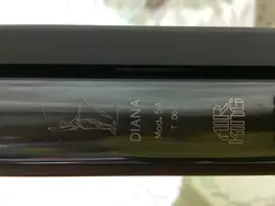 تفنگ بادی دیانا 54 کالیبر 5.5 T06 در حد پلمپ نوعه نو