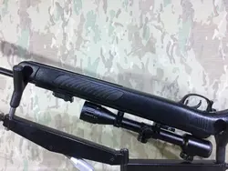 تفنگ بادی کرال با دوربین پارالکسدار در حد نو