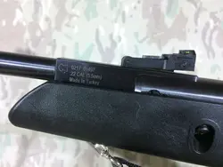 تفنگ بادی هاتسان 1100 با دوربین انتی شوک و پایه سلاح در حد نو