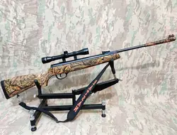 تفنگ بادی هاتسان 1100 استتار با دوربین در حد پلمپ