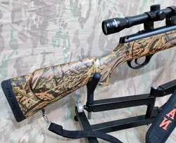 تفنگ بادی هاتسان 1100 استتار با دوربین در حد پلمپ