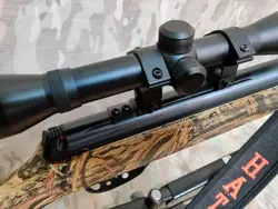 تفنگ بادی هاتسان 1100 استتار با دوربین در حد پلمپ