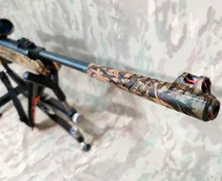 تفنگ بادی هاتسان 1100 استتار با دوربین در حد پلمپ