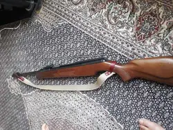 تفنگ بادی دیانا 52 در حد نو با بند