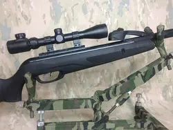 تفنگ بادی گامو ریپلی 10 خشابی همراه دوربین اورجینال گامو 40*9*3 در حد آكبند