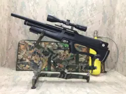 تفنگ پی سی پی هیوبن کی وان نیمه اتومات 150 ژولی اعجوبه ی قدرت و دقت با تجهیزات کامل