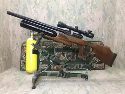 تفنگ پی سی پی کرال سوپر جامبو سوپر تیونینگ بسیار تمیز همراه با لوازم جانبی کامل