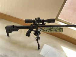 تفنگ پی سی پی آر تی آی پریست در حد آکبند به همراه دوربین حرفه ای و پایه