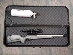 تفنگ پی سی پی رومنتون آر لمینیت نیمه اتوماتیک 70 ژولی با تجهیزات کامل (با مجوز فدراسیون)