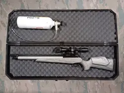 تفنگ پی سی پی رومنتون آر لمینیت نیمه اتوماتیک 70 ژولی با تجهیزات کامل (با مجوز فدراسیون)