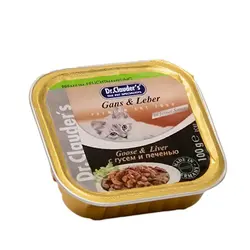 ووم گربه دکتر کلادرز طعم غاز و جگر - وتوریا