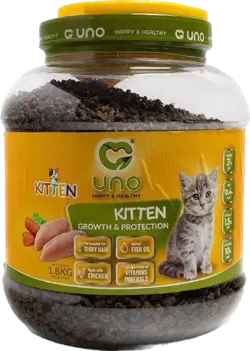 غذای خشک بچه گربه اونو مدل kitten وزن ۱/۸ کیلوگرم - وتوریا