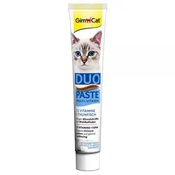 خمیر مولتی ویتامین گربه جیم کت مدل Duo Paste Multi Vitamin طعم ماهی تن وزن ۵۰ گرم - وتوریا