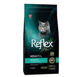 غذای خشک گربه عقیم شده رفلکس مدل Sterlised وزن 1.5 کیلوگرم