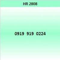 919 تکرار کد HR2808