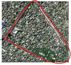 تحلیل فضای شهری محله عید گاه مشهد