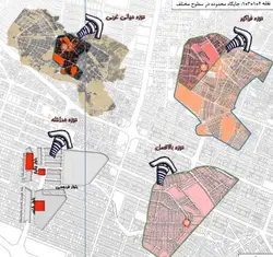 تحلیل فضای شهری میدان جانباز مشهد و تجزیه و تحلیل کاربری ها و مجتمع های اطراف میدان جانباز مشهد