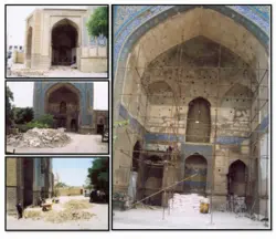 مقاوم سازی بنای ابنیه در برابر زلزله(مصلای مشهد)