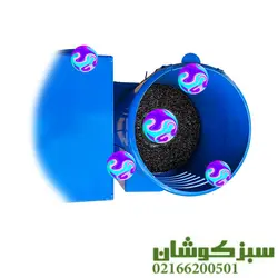 گردو پوست کن موتوری بنزینی 7.5اسب