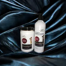 شامپو ماسک لایتنس عصاره خاویار طلایی کلاژن